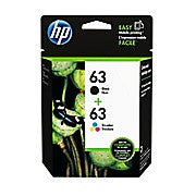 HP 63 Black & Tri-Colour Original Ink Cartridges, 2/Pack (L0R46AN), Ink and Toner, Hewlett Packard, Asktech Business Equipment Repair and Sales, [variant_title] - Asktech Business Equipment