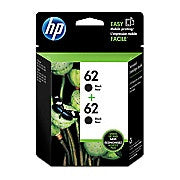 HP 62 Black Original Ink Cartridges, 2/Pack (T0A52AN), Ink and Toner, Hewlett Packard, Asktech Business Equipment Repair and Sales, [variant_title] - Asktech Business Equipment