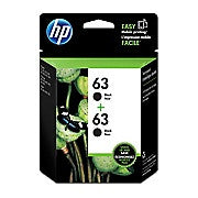 HP 63 Black Original Ink Cartridge, 2/Pack (T0A53AN), Ink and Toner, Hewlett Packard, Asktech Business Equipment Repair and Sales, [variant_title] - Asktech Business Equipment