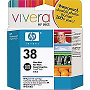 HP 38 Photo Black Pigment Original Ink Cartridge (C9413A), Ink and Toner, Hewlett Packard, Asktech Business Equipment Repair and Sales, [variant_title] - Asktech Business Equipment