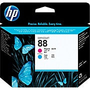 HP 88 Magenta & Cyan Original Printhead (C9382A), Ink and Toner, Hewlett Packard, Asktech Business Equipment Repair and Sales, [variant_title] - Asktech Business Equipment