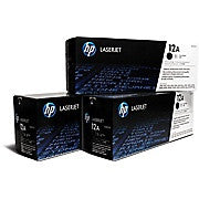 HP 12A (Q2612A) Black Original LaserJet Toner Cartridge, Ink and Toner, Hewlett Packard, Asktech Business Equipment Repair and Sales, [variant_title] - Asktech Business Equipment