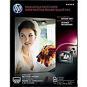 HP® Premium Plus Photo Paper, Glossy, 8-1/2