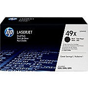 HP 49X (Q5949XD) Black High Yield Original LaserJet Toner Cartridges, 2/Pack, Ink and Toner, Hewlett Packard, Asktech Business Equipment Repair and Sales, [variant_title] - Asktech Business Equipment