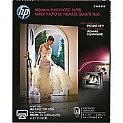 HP® Premium Plus Photo Paper, Soft Gloss, 8-1/2