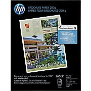 HP® Laser Brochure Paper, 8-1/2" x 11", Glossy, Ink and Toner, Hewlett Packard, Asktech Business Equipment Repair and Sales, [variant_title] - Asktech Business Equipment