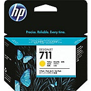 HP 711 Yellow Ink Cartridge, 3/Pack (CZ136A), Ink and Toner, Hewlett Packard, Asktech Business Equipment Repair and Sales, [variant_title] - Asktech Business Equipment