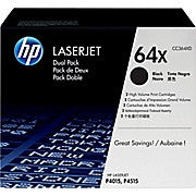 HP 64X (CC364XD) Black High Yield Original LaserJet Toner Cartridges, 2/Pack, Ink and Toner, Hewlett Packard, Asktech Business Equipment Repair and Sales, [variant_title] - Asktech Business Equipment