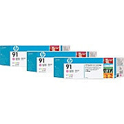 HP 91 Light Magenta Ink Cartridge, 3/Pack (C9487A), Ink and Toner, Hewlett Packard, Asktech Business Equipment Repair and Sales, [variant_title] - Asktech Business Equipment