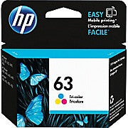 HP 63 Tri-Colour Original Ink Cartridge (F6U61AN), Ink and Toner, Hewlett Packard, Asktech Business Equipment Repair and Sales, [variant_title] - Asktech Business Equipment