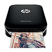 HP Sprocket Photo Printer, Black, Ink and Toner, Hewlett Packard, Asktech Business Equipment Repair and Sales, [variant_title] - Asktech Business Equipment
